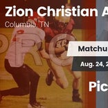 Football Game Recap: Pickett County vs. Zion Christian Academy