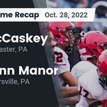 Football Game Preview: Penn Manor Comets vs. J.P. McCaskey Red Tornado
