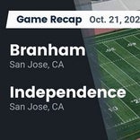 Football Game Recap: Independence 76ers vs. Branham Bruins