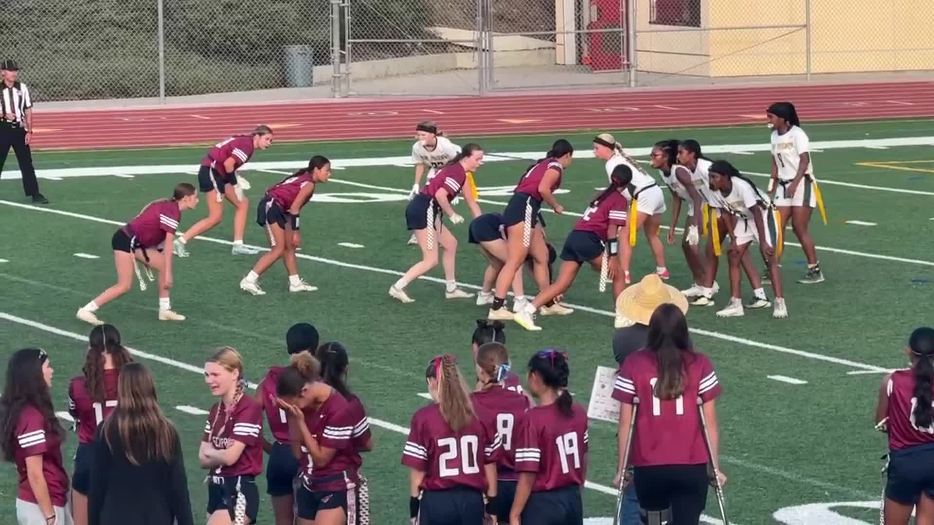 Flag Football Recap: Scripps Ranch Drops Season-High Score on Academy of Our Lady of Peace