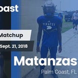 Football Game Recap: Treasure Coast vs. Matanzas