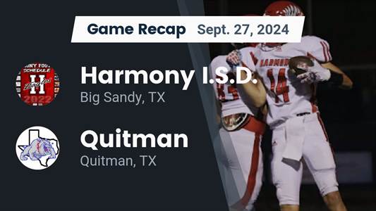 Football Recap: Harmony Takes a Loss