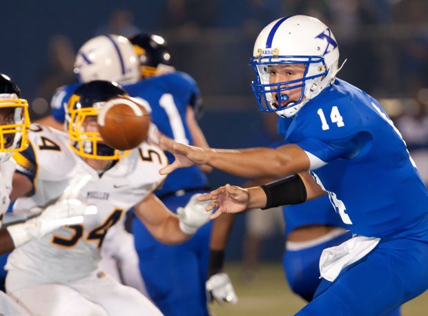 Nicholas Tensing and St. Xavier are no strangers to big games. Going to St. Edward certainly qualifies as a big game.