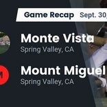 Football Game Preview: Mount Miguel Matadors vs. Monte Vista Monarchs