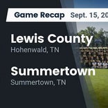 Football Game Preview: Summertown vs. Lewis County