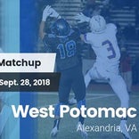Football Game Recap: Centreville vs. West Potomac