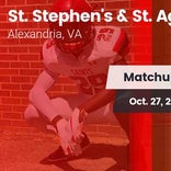 Football Game Recap: St. Stephen's & St. Agnes vs. Landon
