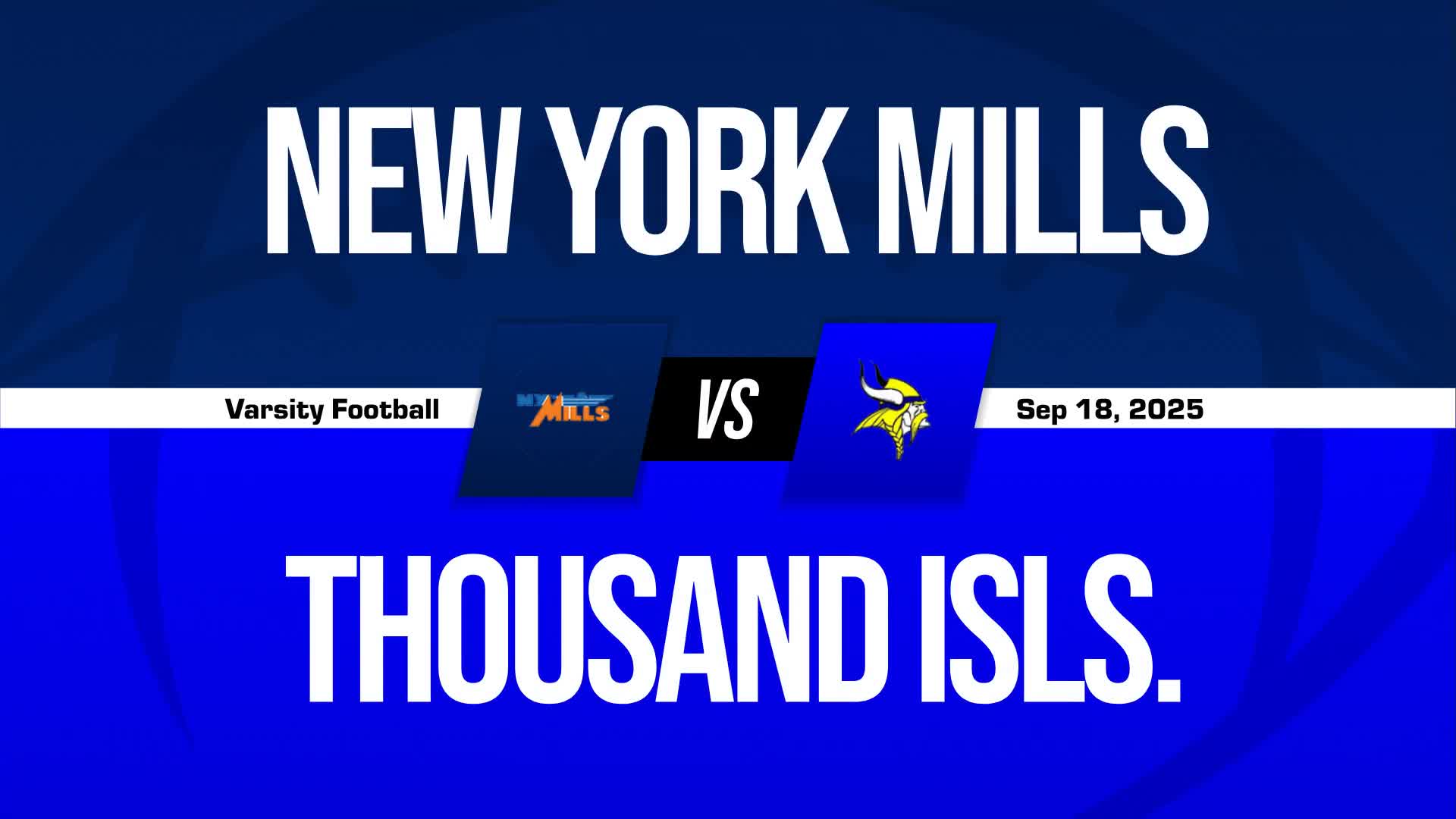 Football Recap: Thousand Islands Has No Trouble Against Tupper Lake + How To Watch