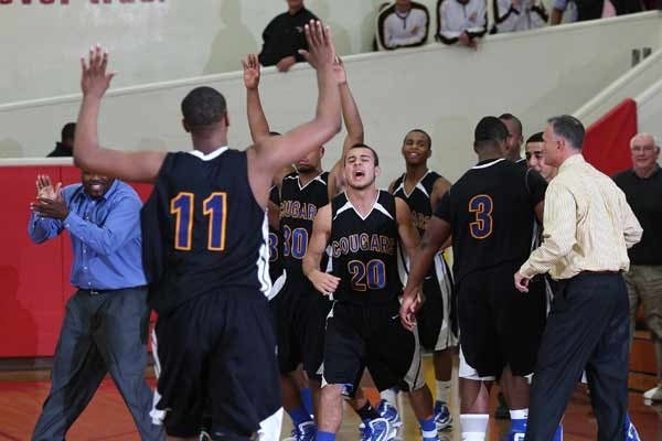 Newark Memorial celebrates huge win over heavily-favorite Price.