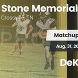 Football Game Recap: DeKalb County vs. Stone Memorial
