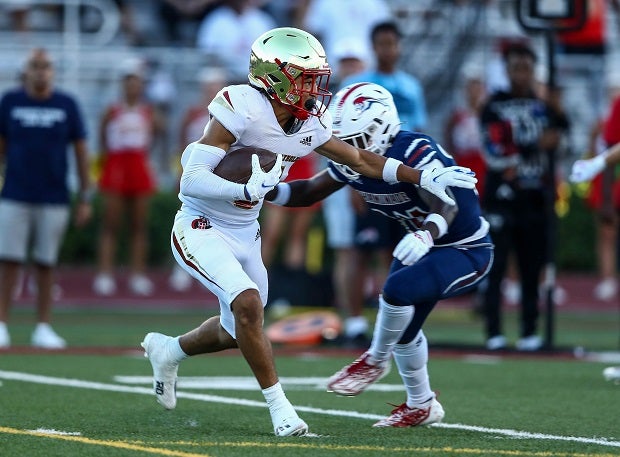 Naiim Parrish, a Minnesota commit, is among a handful of standouts leading Bergen Catholic on its quest for a fourth straight title. The Crusaders also return Ohio State commit Quincy Porter as they take on a national schedule. (Photo: Laura Martin)