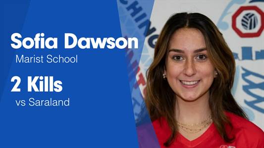 Sofia Dawson Game Report: vs Druid Hills