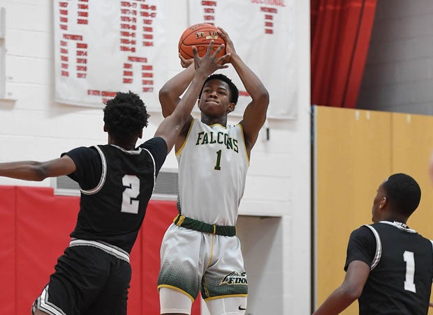 Markus Robinson averaged more than 43 points per game during his freshman season at Finney (Penfield, N.Y.).