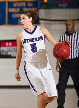 Senior Jennifer Vigil will attempt to lead
Lutheran back to the Class 2A title game.