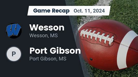 Football Recap: Wesson Piles Up the Points Against Port Gibson