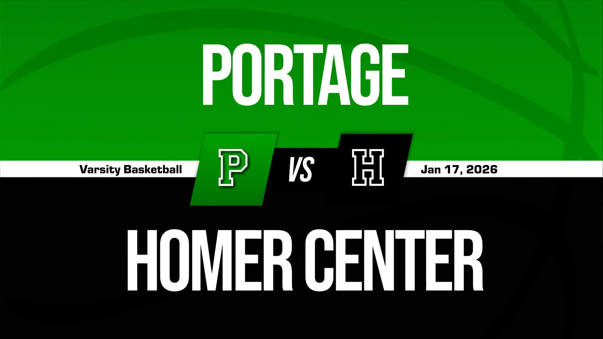 Basketball Recap: Homer-Center Finds Home Court Redemption Against Portage + How To Watch