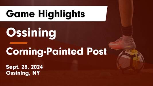 Soccer Recap: Corning-Painted Post Gets the Win