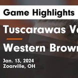 Tuscarawas Valley piles up the points against Sandy Valley