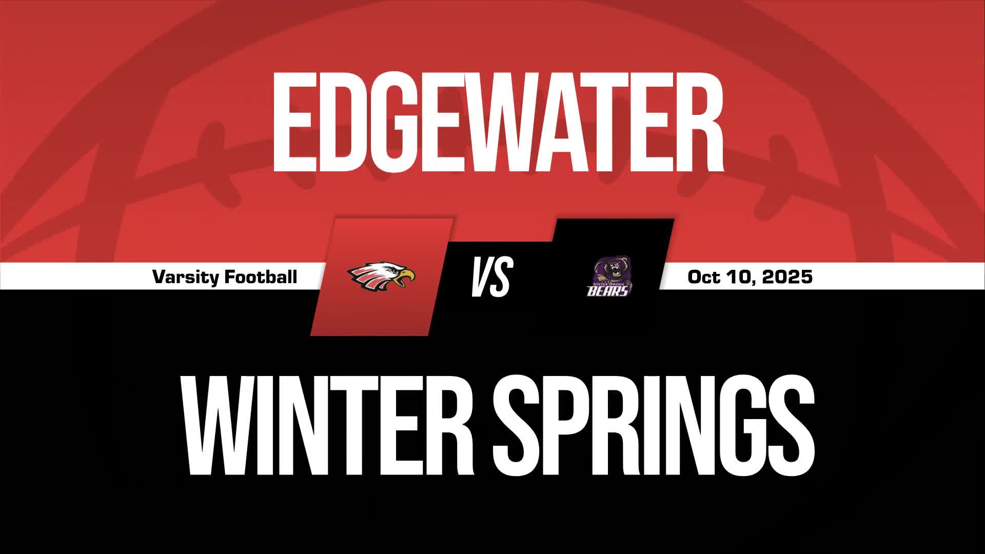 Football Recap: Edgewater Picks Up Ninth Consecutive  Victory