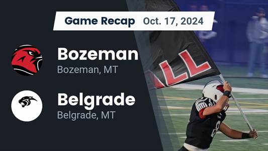 Football Recap: Kash Embry Leads Bozeman to Victory over Billings Senior