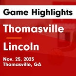 Thomasville vs. Lincoln