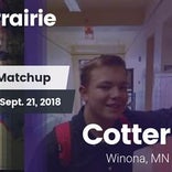 Football Game Recap: Cotter vs. Blooming Prairie