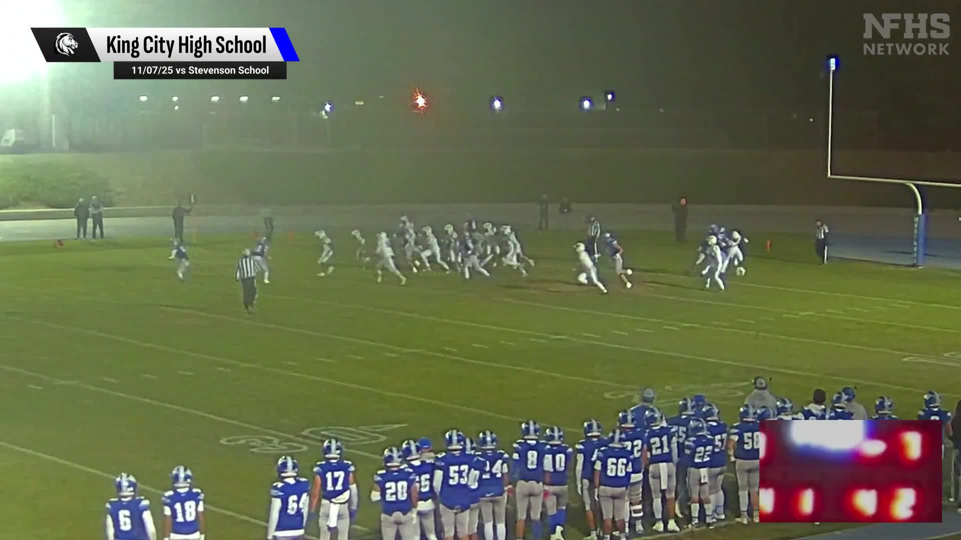 Football Recap: King City Takes a Tough Playoff Loss