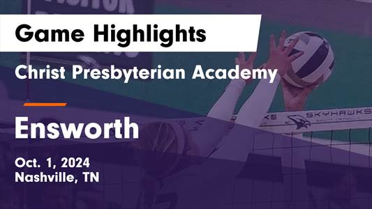 Volleyball Recap: Ensworth Comes Up Short
