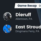 Football Game Recap: Louis E. Dieruff Huskies vs. East Stroudsburg South Cavaliers