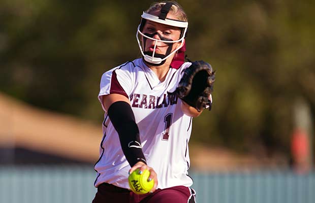 Pearland's Samantha Show pitched well beyond her years this season, compiling a 30-4 record and earning MaxPreps Sophomore of the Year honors.