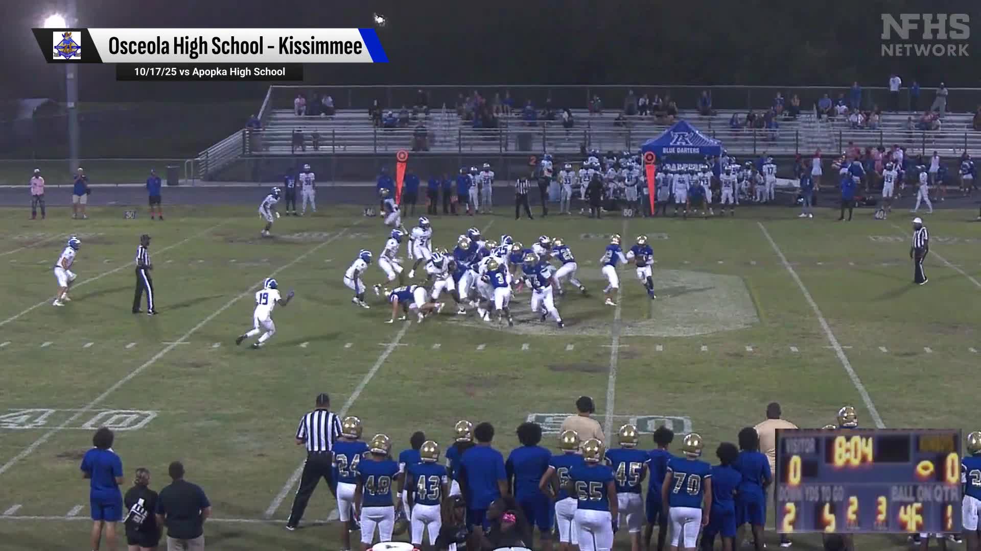 Football Recap: Amier Clarke Leads Osceola's Defense  on Friday + How To Watch