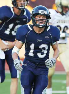 Flower Mound's Chas Taylor, shownfrom last year, posted the No. 2receiving total in the nation last week.