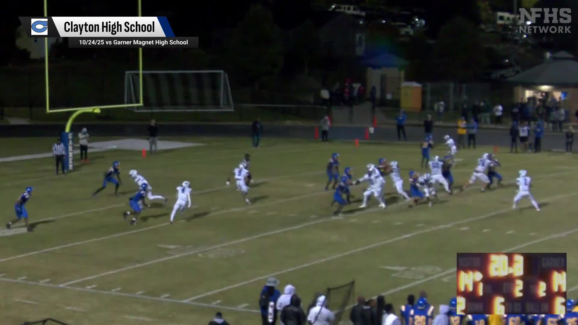 Football Recap: Clayton Takes Down Ranked Cleveland