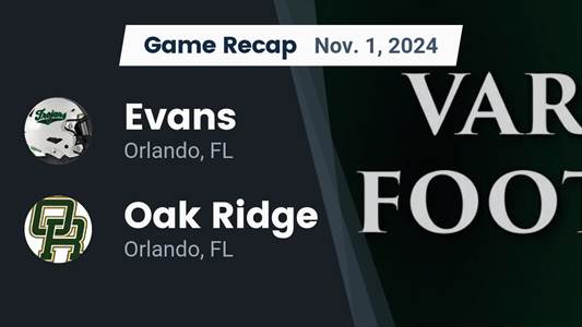 Football Recap: Evans Snaps Four-Game Streak of Wins on the Road