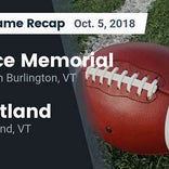 Football Game Recap: Burlington/South Burlington vs. Rutland