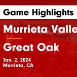 Murrieta Valley vs. Great Oak