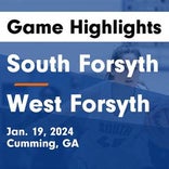 South Forsyth piles up the points against Forsyth Central