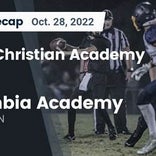 Football Game Preview: Grace Christian Academy Lions vs. Columbia Academy Bulldogs