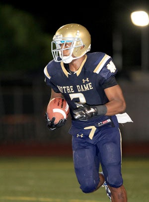C.J. Sanders, Notre Dame