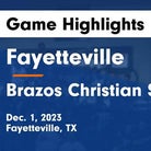 Basketball Game Recap: Fayetteville Lions vs. Brazos Christian Eagles
