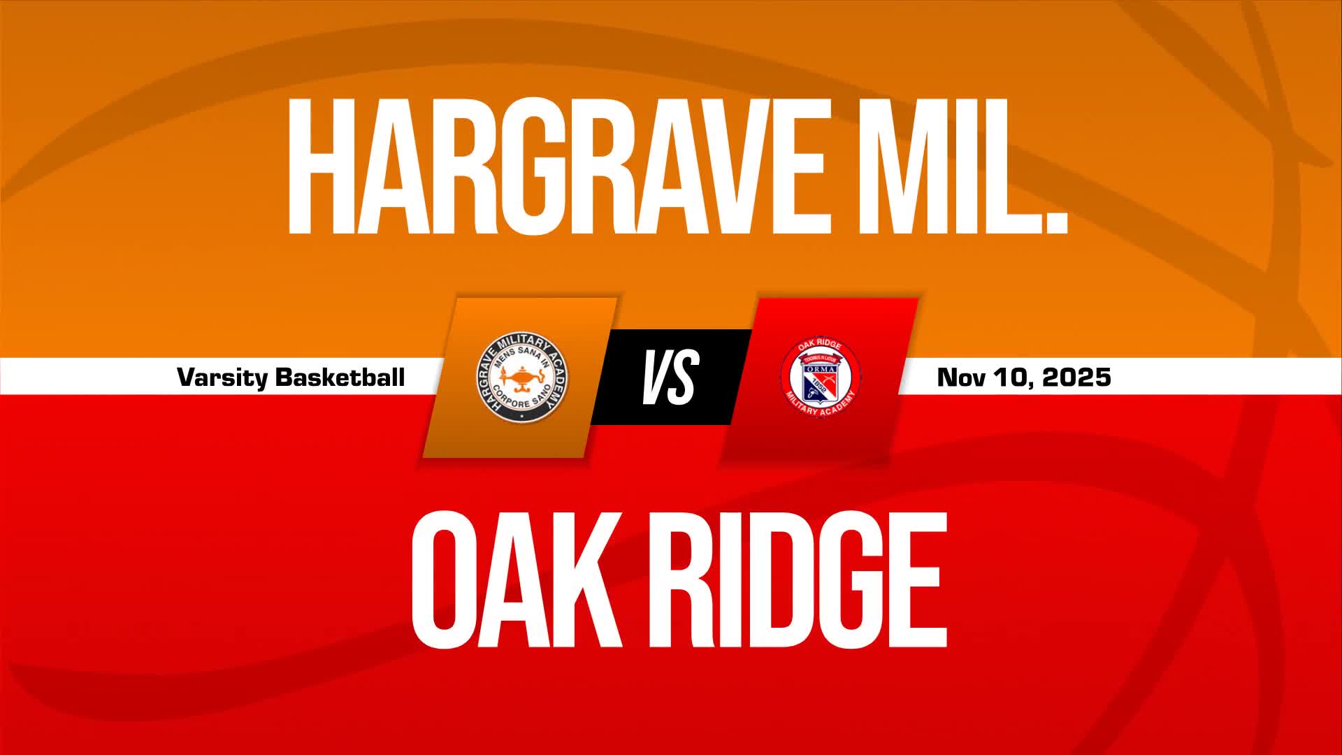 Basketball Recap: Oak Ridge Military Academy Takes a Loss + How To Watch