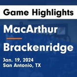 Brackenridge piles up the points against Lanier