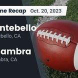 Football Game Recap: Alhambra Moors vs. Montebello Oilers