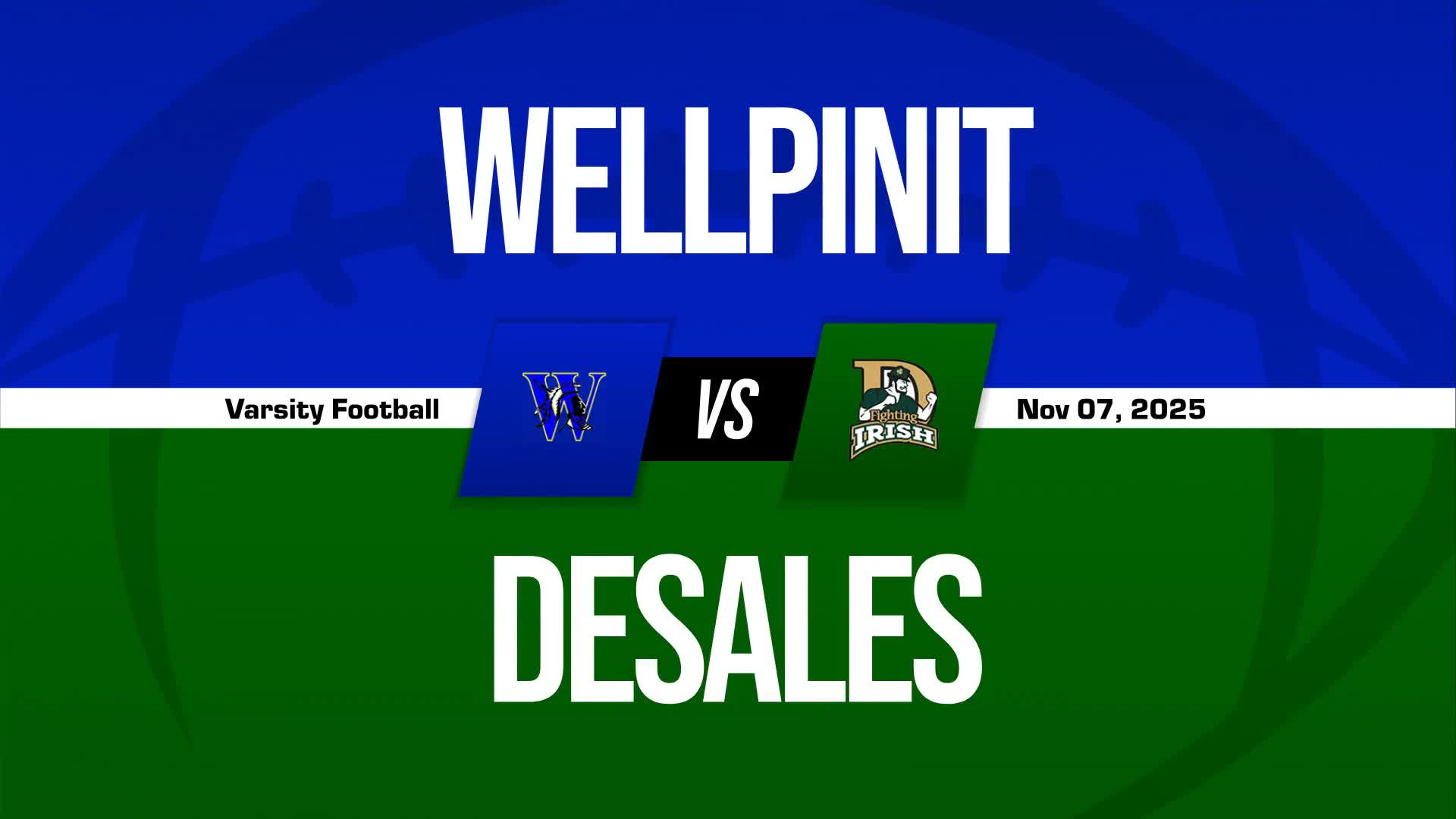 Football Recap: Desales'  Win  on Friday Extends Winning Streak to 11 + How To Watch
