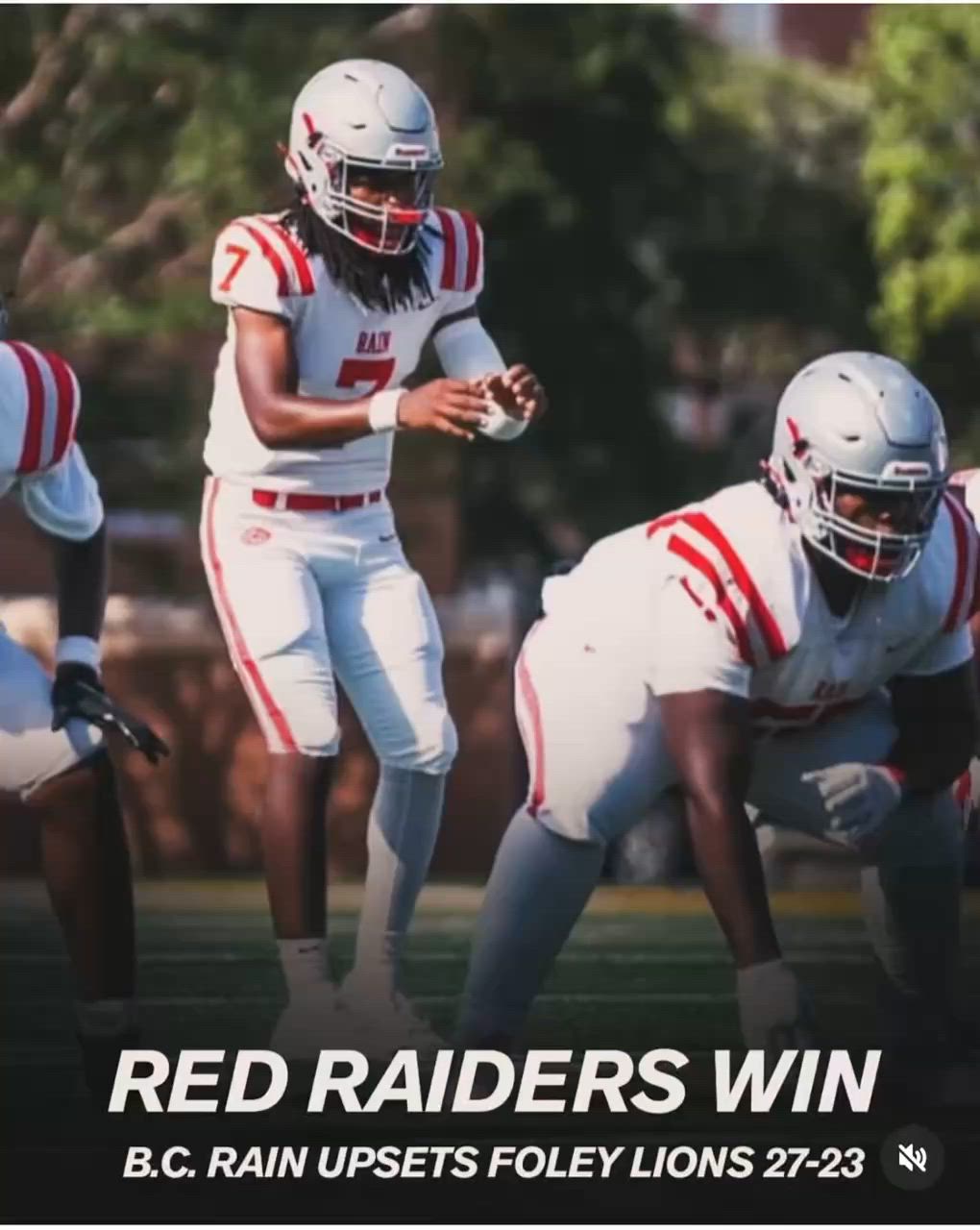 Football Recap: Rain Comes Up Short