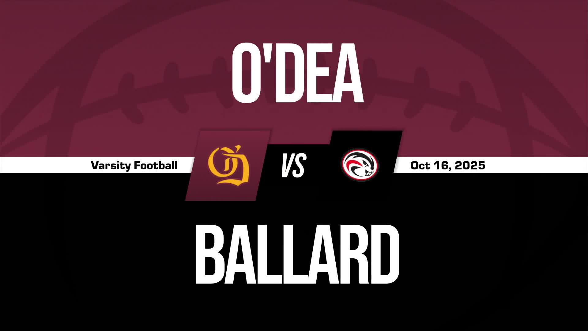 Football Game Preview: O'Dea Fighting Irish vs. Sedro-Woolley Cu