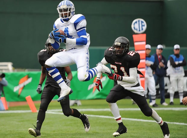 Broncos running back Ronnie Hillman in 2008 at La Habra (Calif.).