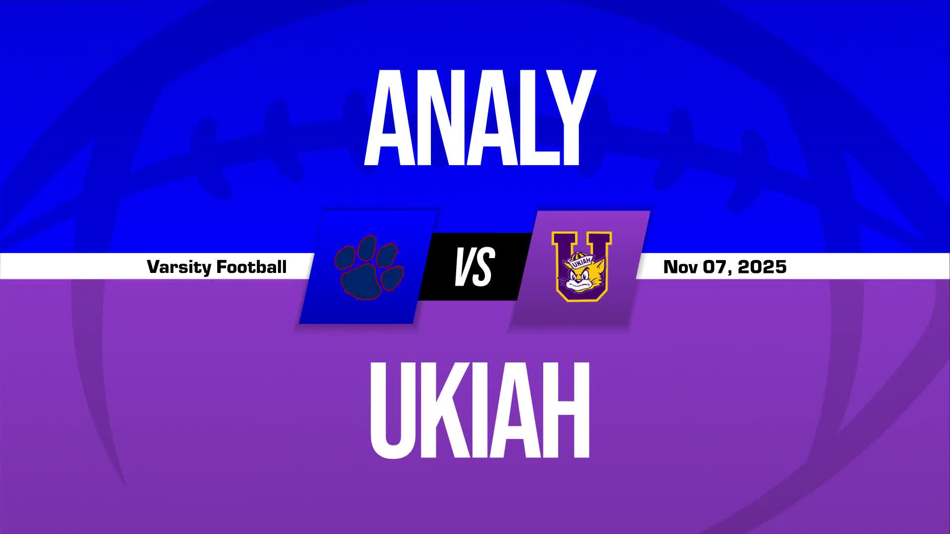 Football Game Preview: Ukiah Wildcats vs. Antioch Panthers + How To Watch