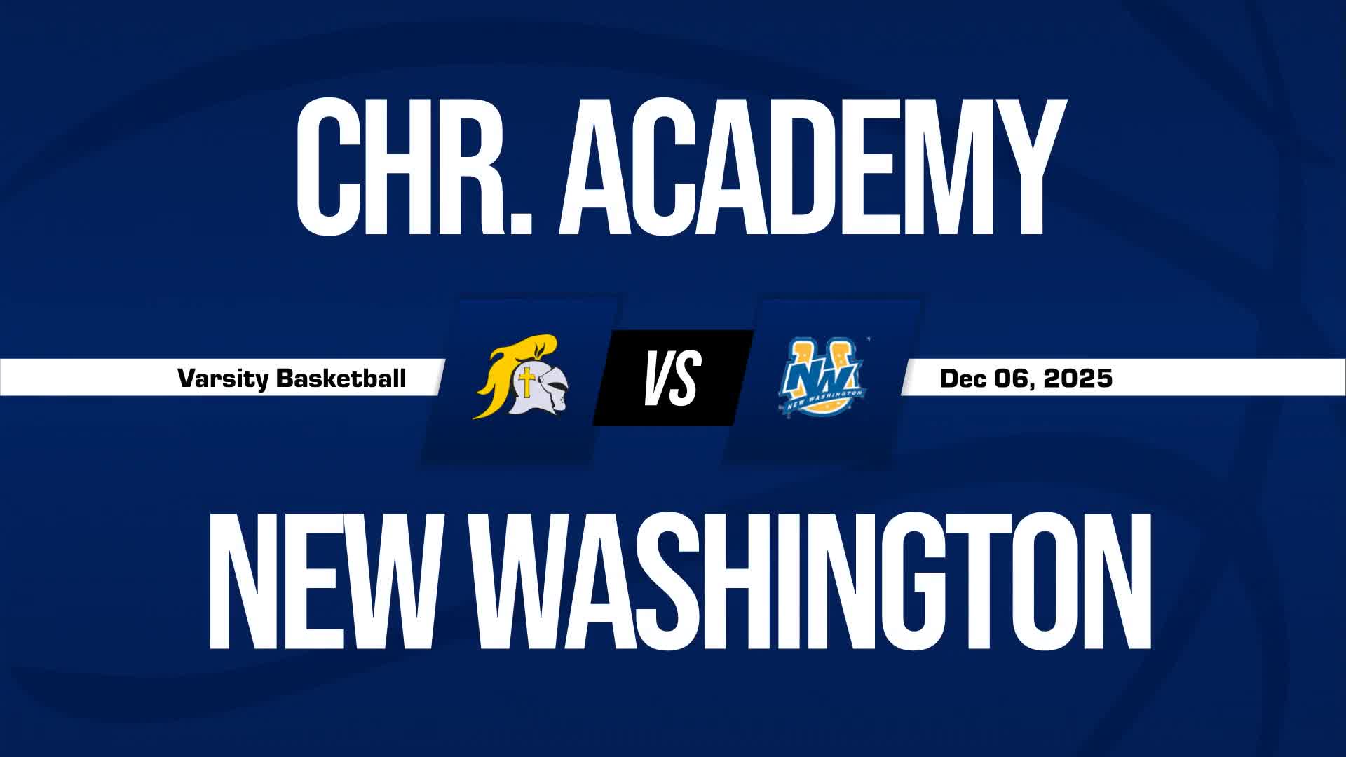 Basketball Game Preview: Christian Academy Warriors vs. West Washington Senators
