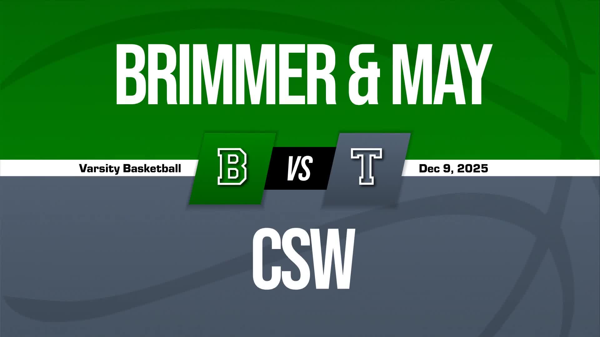 Basketball Recap: Brimmer & May Wins Going Away Against Marie Ph